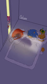 bedding blanket blue_body deception dipstick_tail door electronics female group humor male markings open_mouth opening_door pink_body pretending red_body sleeping sleeping_together tail tail_markings tan_body white_body yellow_body oatumn sega sonic_the_hedgehog_(series) amy_rose knuckles_the_echidna miles_prower sonic_the_hedgehog 2023 9:16 animated artist_name hi_res short_playtime sound webm