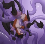 2011 anal anal_penetration balls bound canine cum cum_in_tentacles dragon forced fox freckles_(artist) horn male mammal nude paws penetration penis penis_milking rape sex solo spreading tentacle_fellatio tentacles wings
Rating: Explicit
Score: 35
User: bleh_ghost
Date: December 26, 2011