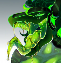 anthro bodily_fluids drooling female licking machine mouth_shot open_mouth protogen_visor saliva saliva_on_tongue saliva_string tongue tongue_out tovarish protogen hi_res