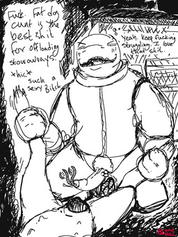 alley animal_genitalia animal_vulva anthro balls belly_nipples bestiality birth canine_genitalia canine_vulva clothed clothing dumpster duo female feral genitals imminent_bestiality imminent_rape imminent_sex infestation infesticles leg_grab male male/female multi_nipple nipples outside parasite penis penis_poking_out penis_through_fly spacesuit urethra_worm urethral_birth vulva qwaxi~lixard zig_(programming_language) zero_the_ziguana canid canine canis domestic_dog iguana iguanid lizard mammal reptile scalie 3:4