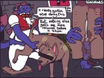 alley alley_sex animal_genitalia animal_pussy anthro ball_bulge balls belly_nipples bestiality bodily_fluids canine_genitalia canine_pussy clothed clothed_sex clothing cum cum_in_pussy cum_inside dialogue ejaculation female feral feral_penetrated genital_fluids genitals gynomorph gynomorph/female gynomorph_penetrating infestation infesticles inside_balls intersex intersex/female intersex_penetrating looking_pleasured nipples parasite partially_clothed penetration public public_sex pussy sex urethral urethral_penetration vaginal vaginal_penetration qwaxi~lixard melody_phantasma canid canine canis domestic_dog fox mammal 4:3 female_(lore) trans_(lore)