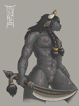 black_fur black_hair bovine breasts brown_eyes ear_piercing facial_markings female fur hair horn mammal markings muscles muscular_female myandra nipples nude piercing plain_background pussy scar solo sword tauren video_games warcraft warrior weapon world_of_warcraft
Rating: Explicit
Score: 13
User: Pasiphaë
Date: February 24, 2015 black_fur black_hair bovine breasts brown_eyes ear_piercing facial_markings female fur hair horn mammal markings muscles muscular_female myandra nipples nude piercing plain_background pussy scar solo sword tauren video_games warcraft warrior weapon world_of_warcraft
Rating: Explicit
Score: 13
User: Pasiphaë
Date: February 24, 2015