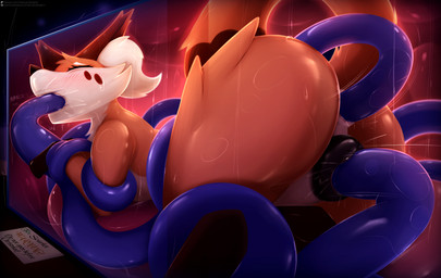 all_three_filled anal anal_penetration animal_genitalia animal_vulva anus blush bodily_fluids bound box butt canine_genitalia canine_vulva container eyes_closed female feral genital_fluids genitals gift gift_box holidays inside_stomach looking_pleasured oral oral_penetration penetration questionable_consent raised_tail restrained restrained_by_tentacles saliva saliva_string sex soft_vore tail tentacle_in_ass tentacle_in_mouth tentacle_in_vagina tentacle_penetration tentacle_sex tentacles text thick_thighs tongue vaginal vaginal_fluids vaginal_penetration vore vulva visionaryserpent christmas nintendo pokemon canid canine fennekin generation_6_pokemon generation_8_pokemon hybrid mammal mimic mimic_chest nickit pokemon_(species) 2025 absurd_res english_text hi_res