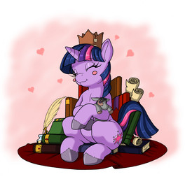 blush book crown doll female feral fur hair headgear horn loose_feather multicolored_hair purple_body purple_fur purple_hair quill scroll sitting smile solo two_tone_hair longinius friendship_is_magic hasbro my_little_pony mythology smartypants_(mlp) twilight_sparkle_(mlp) equid equine mammal mythological_creature mythological_equine unicorn 2014
