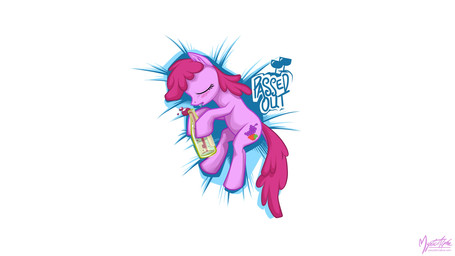 alcohol beverage blush bottle container cup cutie_mark drinking_glass drunk eyes_closed female feral glass glass_container glass_cup hair knockout lying pink_hair quadruped solo substance_intoxication tail text unconscious wine wine_glass mysticalpha friendship_is_magic hasbro my_little_pony berry_punch_(mlp) earth_pony equid equine horse mammal pony 16:9 2012 digital_media_(artwork) english_text hi_res widescreen