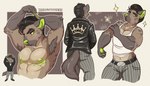 alternative_fashion anthro armpit_hair body_hair clothing grease greaser jacket leather leather_clothing leather_jacket leather_topwear male rear_view scar solo topwear conditional_dnp thaismotosuwa fallout microsoft hyena mammal 2024 hi_res trans_(lore) trans_man_(lore)