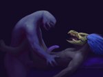 anal anthro duo erection genitals male male/male male_penetrated male_penetrating male_penetrating_male nude penetration penis ribbed_penis sex scalesnveins halo_(series) microsoft xbox_game_studios vien_quitonm voka alien avian kig-yar sangheili scalie t'vaoan hi_res