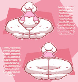 anthro belly big_belly big_butt bodily_fluids bottomless butt cankles clothed clothing dialogue fat_legs female fupa huge_belly huge_hips huge_thighs hyper hyper_hips hyper_thighs morbidly_obese morbidly_obese_anthro morbidly_obese_female obese obese_anthro obese_female overweight overweight_anthro overweight_female pink_clothing pink_topwear simple_background solo standing sweat sweaty_belly sweaty_butt sweaty_legs thick_thighs topwear wide_hips worried ltoo bea_(ltoo) lagomorph leporid mammal rabbit 2024 absurd_res hi_res