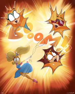 4_fingers alternate_costume alternate_self anthro armwear clothing crown dress elbow_gloves explosion fangs female fingers footwear gem gloves group handwear headgear image_bubble jewelry necklace orgasm_face pearl_(gem) pearl_necklace popping shoes sneakers surprised teeth tiara megadraws24 activision crash_bandicoot_(series) crash_bandicoot_4:_it's_about_time crash_team_racing_nitro-fueled coco_bandicoot bandicoot mammal marsupial hi_res
