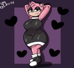 alternative_fashion big_breasts big_butt black_clothing breasts butt clothing eyeshadow female footwear frown goth green_eyes hair heart_symbol huge_breasts looking_at_viewer makeup pink_body simple_background solo thick_thighs wide_hips dezmine21 sega sonic_the_hedgehog_(series) tails_gets_trolled amy_rose eulipotyphlan hedgehog mammal digital_media_(artwork) hi_res