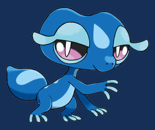 3_fingers 3_toes ambiguous_gender big_eyes black_sclera blue_body feet feral fingers multicolored_body pink_sclera smile solo toes two_tone_body nintendo pokemon pokemon_winds_and_waves gecqua generation_10_pokemon pokemon_(species) 2026 alpha_channel hi_res official_art