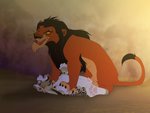 adult_on_child adult_on_young age_difference big_dom_small_sub black_mane blood bodily_fluids claws crying cum cum_in_pussy cum_inside dominant duo evil_face evil_grin eye_scar facial_scar female female_penetrated feral forced from_front_position fur genital_fluids interspecies larger_male lying male male/female male_penetrating male_penetrating_female mane mature_feral mature_male missionary_position older_male on_back orange_body orange_fur pawpads penetration penile penile_penetration penis_in_pussy pinned rape restrained scar scratches scratching screaming sex size_difference smaller_female smaller_penetrated smile tail tail_tuft tan_body tan_fur tears tuft vaginal vaginal_penetration wounded yelling young young_female young_feral young_penetrated hailberry disney the_lion_king scar_(the_lion_king) zaire_(nightdancer) felid feline lion lynx mammal pantherine 4:3 hi_res