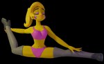 anthro beak bra clothing eyes_closed female fingers flexible footwear leggings legwear panties pink_bra pink_clothing pink_panties pink_underwear shoes solo splits spread_legs spreading underwear yoga cutietree five_nights_at_freddy's five_nights_at_freddy's_2 scottgames yandere_simulator toy_chica_(fnaf) toy_chica_(yandere_simulator) avian bird chicken galliform gallus_(genus) phasianid 2018 3d_(artwork) alpha_channel digital_media_(artwork) hi_res