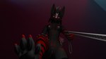 anthro breasts female first_person_view genitals leash looking_down nipples paws pussy solo lilliththerex66 canid canine canis hybrid mammal mephitid rexouium skunk wolf 16:9 3d_(artwork) 4k absurd_res digital_media_(artwork) hi_res widescreen