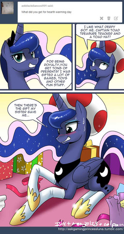 2014 blush english_text equine female feral friendship_is_magic horn john_joseco looking_at_viewer mammal my_little_pony princess_luna_(mlp) socks solo text winged_unicorn wings
Rating: Safe
Score: 9
User: Robinebra
Date: December 27, 2014 2014 blush english_text equine female feral friendship_is_magic horn john_joseco looking_at_viewer mammal my_little_pony princess_luna_(mlp) socks solo text winged_unicorn wings
Rating: Safe
Score: 9
User: Robinebra
Date: December 27, 2014