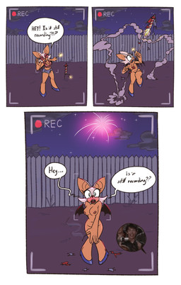 anthro areola blush bottomwear breasts clothing covering covering_crotch covering_self daisy_dukes denim denim_bottomwear denim_clothing denim_shorts embarrassed female fireworks holidays hotpants navel nude public public_nudity recording shorts solo wardrobe_malfunction brapplesauce 4th_of_july sega sonic_the_hedgehog_(series) rouge_the_bat bat mammal hi_res