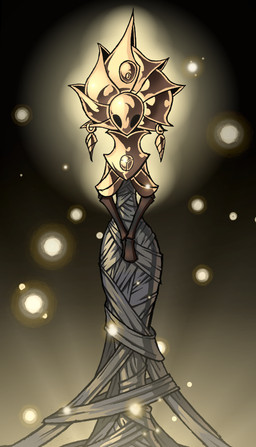 anthro armor female gorget narrow_shoulders pauldron segmented_body small_waist solo thick_thighs wearing_helmet wide_hips wrapped_body wrappings eidel-elias-weise hollow_knight_(franchise) team_cherry fan_character arthropod insect 2018 absurd_res hi_res