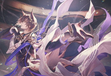 5_fingers black_clothing black_gloves black_handwear clothing digit_ring finger_ring fingers gloves handwear inside jewelry looking_at_viewer male metal shirt solo tail theater topwear myluche arknights hypergryph studio_montagne phantom_(arknights) animal_humanoid felid felid_humanoid feline feline_humanoid humanoid lynx_humanoid mammal mammal_humanoid 2025 absurd_res digital_media_(artwork) hi_res