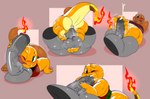 anal anal_penetration anthro anus ass_to_mouth blush bodily_fluids butt charmander cum cum_in_ass cum_in_mouth cum_inside duo ejaculation feet fellatio fire flaming_tail foot_fetish foot_play footjob generation_1_pokemon genital_fluids genitals green_eyes hadou_(satsui-n0-had0u) hi_res male male/male male_penetrated male_penetrating male_penetrating_male multiple_images multiple_poses musk musk_clouds musky_cock nintendo oral penetration penile penile_penetration penis pokemon pokemon_(species) pose satsui-n0-had0u scalie sex short_stack sketch_page solo_focus tail vein veiny_penis