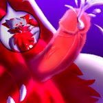 anthro bodily_fluids cum cum_on_penis cumshot ejaculation fur genital_fluids genitals humanoid_genitalia humanoid_penis male masturbation orgasm penis red_body red_fur solo tongue tongue_out alexnator-117 1:1 digital_media_(artwork)