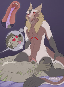 anatomically_correct anatomically_correct_genitalia anatomically_correct_penis animal_genitalia animal_penis anthro anthro_on_anthro anthro_penetrated anthro_penetrating anthro_penetrating_anthro blush bodily_fluids brown_body brown_fur clitoral_hood cowgirl_position cum cum_in_vagina cum_inside cutaway duo female female_on_top female_penetrated from_front_position fur genital_fluids genitals hyaenid_penis internal internal_vaginal lying male male/female male_on_bottom male_penetrating male_penetrating_female on_back on_bottom on_top open_mouth penetration penis prehensile_clitoral_hood red_eyes sex tail text tongue tongue_out fenn.perrox kana_kobiashi_(spikef22) quinn_(spikef22) hyena mammal sergal striped_hyena 2025 english_text hi_res