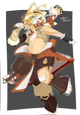 4_toes 5_fingers ahoge ambiguous_anthro ambiguous_gender anthro armwear bandage_on_knee bangs biped blush blush_lines bottomwear clothing countershading cute_fangs eyebrows eyelashes fangs feet fingerless_gloves fingers front_view fur gloves hair handwear hat headgear headwear holding_object holding_wand infection_monitor_(arknights) jumping kerchief keychain legwear looking_at_viewer midriff multicolored_body multicolored_fur multicolored_hair navel neckerchief neckwear open_mouth open_smile orange_body orange_fur orange_hair plushie pose sleeveless_jacket slightly_chubby smile smiling_at_viewer solo teeth text tied_hair toes two_tone_body two_tone_fur two_tone_hair wand whistle_(object) whistle_around_neck white_body white_fur white_hair akchi melitta_(arknights) canid canine canis domestic_dog herding_dog mammal pastoral_dog welsh_corgi 2026 colored digital_drawing_(artwork) digital_media_(artwork) full-length_portrait hi_res japanese_text portrait shaded translation_request