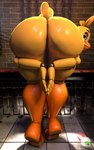 anthro anus big_butt blue_eyes butt butt_focus curvy_figure female fingers genitals glistening glistening_body glistening_skin hands_together machine metal metallic_body peak plastic pussy robotic robotic_arm solo voluptuous yellow_body chavaryn five_nights_at_freddy's five_nights_at_freddy's_2 praise_da_booty_(meme) scottgames runaboo_chica toy_chica_(fnaf) animatronic avian bird chicken galliform gallus_(genus) hybrid phasianid robot 2023 3d_(artwork) 5:8 absurd_res cinema_4d_(artwork) digital_media_(artwork) hi_res