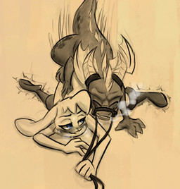 anthro anthro_on_feral bestiality blue_eyes blush bodily_fluids boots bridle clothing dominant dominant_female duo female feral footwear horn interspecies male male/female nude penetration reins sex shoes sweat vaginal vaginal_penetration wings yellow_horn violetechoes activision european_mythology mythology spyro_the_dragon bianca_(spyro) spyro dragon lagomorph leporid mammal mythological_creature mythological_scalie rabbit reptile scalie western_dragon