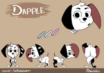 black_ears female feral lgbt_pride pride_colors simple_background solo tail toony transgender_pride_colors white_body nexusdos 101_dalmatian_street 101_dalmatians disney dapple_dalmatian_(nexusdos) fan_character canid canine canis dalmatian domestic_dog mammal hi_res model_sheet trans_(lore) trans_woman_(lore)