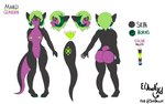 anthro areola big_butt big_tail black_body black_scales black_sclera breasts butt color_swatch curled_horn fangs female gem genitals green_areola green_eyes green_hair green_inner_pussy green_nipples green_pussy green_tongue hair horn malachite_(mineral) medium_breasts multicolored_pussy navel nipples purple_body purple_scales pussy scales solo spikes spikes_(anatomy) tail teeth tongue tourmaline_(gem) two_tone_pussy underbelly elawaxd mythology mahlci_gemhorn dragon mythological_creature mythological_scalie scalie wingless_dragon 16:10 absurd_res character_name hi_res widescreen