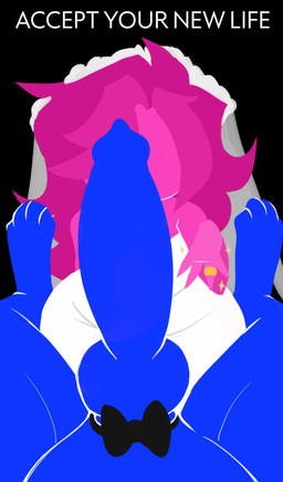 animal_genitalia animal_penis bestiality bestiality_marriage big_breasts big_penis bow_tie breasts canine_genitalia canine_penis clothing commanding_viewer digit_ring dress duo erection female feral genitals huge_breasts human_on_feral interspecies jewelry knot knotted_penis male penis ring text wedding wedding_dress wedding_ring wedding_veil evilpala canid canine canis human mammal wolf absurd_res hi_res