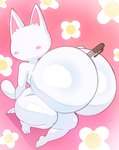 anthro big_breasts blush blush_stickers breasts featureless_breasts featureless_face female huge_breasts hyper hyper_breasts marker nude solo thick_thighs white_body angstrom animal_crossing nintendo blanca_(animal_crossing) domestic_cat felid feline felis mammal 2024 digital_media_(artwork) hi_res