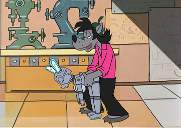 anthro black_hair breasts breath clothed clothed_sex clothing crossgender duo eyes_closed female female_penetrated forced grey_body hair hat headgear headwear looking_pleasured machine male male/female male_penetrating male_penetrating_female mtf_crossgender open_mouth penetration rape sex size_difference sleep_sex sleeping tongue vylfgor soyuzmultfilm well_just_you_wait! volk_(wjyw) zayats_(wjyw) canid canine canis hare lagomorph leporid mammal marine robot robot_anthro wolf animated digital_media_(artwork) short_playtime