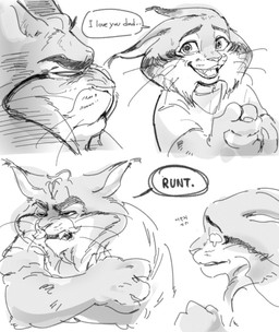 anthro dialogue duo male prisoner sad text 6poundfish disney zootopia milton_lynxley pawbert_lynxley felid feline lynx mammal hi_res korean_text father_(lore) father_and_child_(lore) father_and_son_(lore) parent_(lore) parent_and_child_(lore) parent_and_son_(lore) son_(lore)