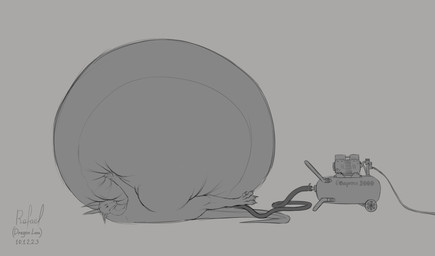air_compressor air_inflation belly belly_expansion belly_inflation big_belly claws expansion feral horn hose hose_in_butt hose_inflation huge_belly hyper hyper_belly hyper_inflation immobile inflation male monotone_background paws simple_background solo tail lunhiss mythology lunhiss_(character) dragon mythological_creature mythological_scalie scalie 2023 digital_drawing_(artwork) digital_media_(artwork) hi_res monochrome signature sketch widescreen