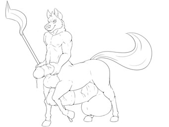 animal_genitalia animal_penis balls big_balls big_penis equine_genitalia equine_penis erection front_and_back_penises frontal_taur_balls frontal_taur_genitals frontal_taur_penis genitals huge_penis humanoid_genitalia humanoid_penis hyper hyper_genitalia hyper_penis male melee_weapon multi_balls multi_genitalia multi_penis penis polearm solo weapon lugus canid canine canis equid equid_taur mammal mammal_taur taur wolf 4:3 monochrome