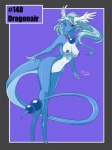 2012 anthro anthrofied balls biped blue_background blue_balls blue_body blue_skin breasts dragonair feathered_wings feathers female generation_1_pokemon genitals hair hashtag head_wings id_number kathiras looking_at_viewer mingchee nintendo nipples non-mammal_breasts non-mammal_nipples nude number pokemon pokemon_(species) pokemorph pussy simple_background solo species_name text the_pokedex_project wide_hips wings