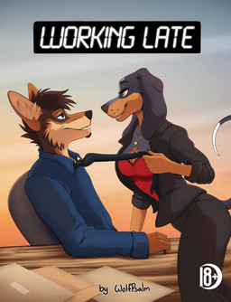 5_fingers age_restriction anthro anthro_on_anthro black_nose blue_body blue_fur bottomwear brown_body brown_eyes brown_fur brown_hair business_suit bustier chair claws clothed clothed_anthro clothed_female clothed_male clothing clothing_pull collared_shirt corset dress_shirt duo facial_hair female finger_claws fingers fur furniture hair humanoid_hands jewelry lingerie male male/female multicolored_body multicolored_fur necklace necktie necktie_pull office office_chair pants red_clothing red_lingerie shirt sitting smile soul_patch suit tail tan_body tan_fur teeth text tongue topwear two_tone_body two_tone_fur yellow_eyes wolfpsalm brandy_(wolfpsalm) josh_(chewythewolf) bluetick_coonhound canid canine canis coonhound coyote coywolf domestic_dog hunting_dog hybrid mammal scent_hound wolf comic cover cover_art cover_page english_text hi_res url