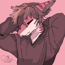 anthro brown_clothing brown_hair brown_sweater brown_topwear clothing dorsal_fin fin hair hands_behind_head male markings red_body red_scales scales sharp_teeth slim smile solo spots spotted_markings standing sweater teeth topwear orangecan taranaeus aquatic fish requiem_shark shark tiger_shark 1:1 absurd_res hi_res