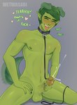 areola balls blush bodily_fluids collar cum cumshot dialogue ejaculation erection eyes_closed genital_fluids genitals glans green_balls green_body green_hair green_nipples green_skin green_tail grey_background hair heart_symbol hearts_around_text humanoid_genitalia humanoid_penis humanoid_pointy_ears kneeling leash male masturbation motion_blur motion_lines nipples nude orgasm orgasm_face penile penile_masturbation penis piercing pointy_ears profanity simple_background solo tail tail_motion tailwag teeth text text_with_heart tongue tongue_out tongue_piercing wetwasabi dc_comics teen_titans beast_boy animal_humanoid canid canid_humanoid canine canine_humanoid dog_humanoid humanoid mammal mammal_humanoid artist_name english_text hi_res