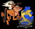 ambiguous_gender anthro antlers border brown_body brown_fur feathered_wings feathers floating fur horn paws shopping_cart smile snout solo tail tail_tuft toony transparent_border tuft whisker_spots whiskers wings unknown_artist mishmash_cereal mythical_entertainment the_randler_(mishmash_cereal) avian mammal randler_(species) rodent alpha_channel official_art