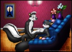 anthro blush breasts cat feline female looney_tunes lying male mammal nipples nude on_back painting penelope_pussycat penetration pepé_le_pew pillow sex sinatzeek skunk sofa spread_legs spreading standing straight striped_tail table_lotus_position vaginal vaginal_penetration warner_brothers
Rating: Explicit
Score: 9
User: jimfoxx
Date: September 20, 2012