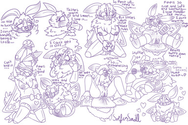 4_eyes aftercare age_regression ageplay ambiguous_gender antennae_(anatomy) anthro areola balls bdsm big_breasts blindfold blush bodily_fluids bondage bound breasts chastity_cage chastity_device claws clothed clothing diaper embarrassed feet female fingers fur gag genital_fluids genitals hair humiliation infantilism male multi_eye nipples non-mammal_breasts open_diaper open_mouth pacifier pacifier_gag peeing penis plushie roleplay simple_background solo text thick_thighs toes unclean_diaper urine used_diaper vulva watersports wearing_diaper wet wet_diaper wetting wings sulfur_snail_(artist) arthropod insect lepidopteran moth 2020 digital_media_(artwork) english_text shaded simple_shading sketch