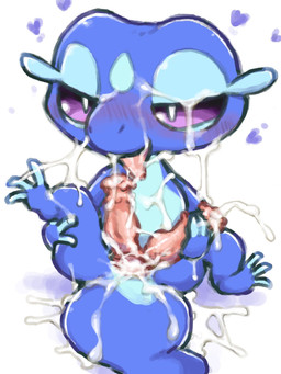 2_penises after_sex afterglow animal_genitalia animal_penis autofellatio big_penis blue_body blue_heart blush bodily_fluids cum cum_covered cum_drip cum_from_slit cum_in_slit cum_inside cum_on_cheek cum_on_chest cum_on_claws cum_on_eyelid cum_on_face cum_on_ground cum_on_leg cum_on_own_penis cum_on_penis cum_on_self cum_on_snout cum_on_tail cum_on_tongue cum_string cum_trail cumshot dripping ejaculation eyelashes feral flared_penis front_view genital_fluids genitals heart_symbol hearts_around_head hemipenes long_eyelashes looking_pleasured male male_feral masturbation messy multi_genitalia multi_penis no_irises nubbed_penis one_leg_up oral oral_masturbation penile penile_masturbation penis pupils purple_eyes raised_leg shadow simple_background sitting slit_pupils snout solo tail thick_tail tongue tongue_out white_background diru nintendo pokemon pokemon_winds_and_waves gecqua generation_10_pokemon pokemon_(species) 2026 3:4 hi_res