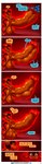 aamon_(james_howard) absurd_res almost_fully_inside anthro ball_bulge bat big_penis bulge cock_vore comic demon dialogue english_text erection fully_inside genitals group hi_res huge_penis hyper hyper_genitalia hyper_penis james_howard male male/male mammal onlyfans partially_inside penile penis subscribestar text url vore