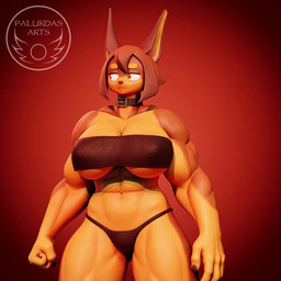 abs anthro bottomwear breasts brown_body brown_fur brown_hair clothed clothing female fur gloves hair handwear muscular muscular_female pants topwear under_boob weapon palurdas_arts dog_knight_rpg rory_(ceehaz) canid canine canis dobermann domestic_dog mammal pinscher 3d_(artwork) 3d_animation animated digital_media_(artwork) hi_res no_sound shaded short_playtime tagme webm widescreen