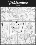 4:5 ambiguous_gender building buizel comic english_text feral fur generation_1_pokemon generation_4_pokemon greyscale group hi_res house mammal monochrome mustelid nintendo open_mouth pikachu plant pokemon pokemon_(species) prologue raichu rodent s2-freak text tree village