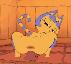 anthro anus areola bodily_fluids breasts butt dildo dildo_in_vagina dildo_insertion female flexible genital_fluids hanging_breasts inside knot knotted_dildo nipples nude nude_anthro nude_female penetration riding_dildo sex_toy sex_toy_in_vagina sex_toy_insertion solo splits spread_legs spreading tail text tongue tongue_out vaginal vaginal_fluids vaginal_penetration andyxtal animal_crossing nintendo ankha_(animal_crossing) domestic_cat felid feline felis mammal 2d_animation animated artist_name digital_media_(artwork) english_description frame_by_frame hi_res