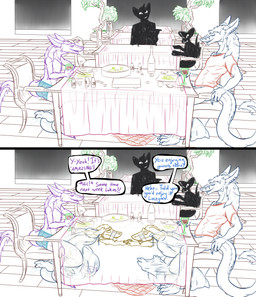 alcohol anthro aroused balls bdsm beverage big_balls big_penis bondage bottomwear bound clothing cock_vore dining_room dining_table drunk duo erection fluffy fluffy_tail genitals hidden_erection huge_balls huge_penis hyper hyper_balls hyper_genitalia hyper_penis implied_fatal implied_snuff male male/male male_pred muffled multiple_pred multiple_prey penile penis predator/prey prey_outline public public_erection public_vore restaurant sake sake_bottle same_size_vore shirt shorts silenced silhouette snout_tied soft_vore squirming stretched_balls stretchy_bulge substance_intoxication tail tape tape_bondage tight_bottomwear tight_clothing tight_shorts tight_underwear topwear underwear unwilling_prey vore wine x-ray_view conditional_dnp samagthrav2 laceym lukas_(lukan) sergal absurd_res hi_res