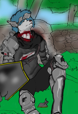 anthro blood canine clothing death defeated dog dying fight forest hair knight male mammal medieval outside serious soldier solo stone sword tree voshiket weapon
Rating: Explicit
Score: 0
User: Voshiket
Date: July 01, 2013 anthro blood canine clothing death defeated dog dying fight forest hair knight male mammal medieval outside serious soldier solo stone sword tree voshiket weapon
Rating: Explicit
Score: 0
User: Voshiket
Date: July 01, 2013